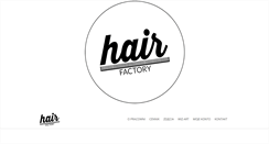 Desktop Screenshot of hair-factory.pl