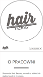 Mobile Screenshot of hair-factory.pl